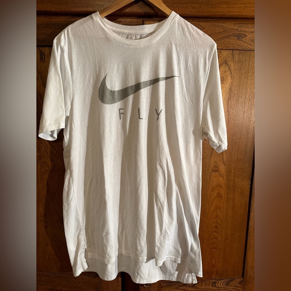 Nike White Short Sleeve Tee
